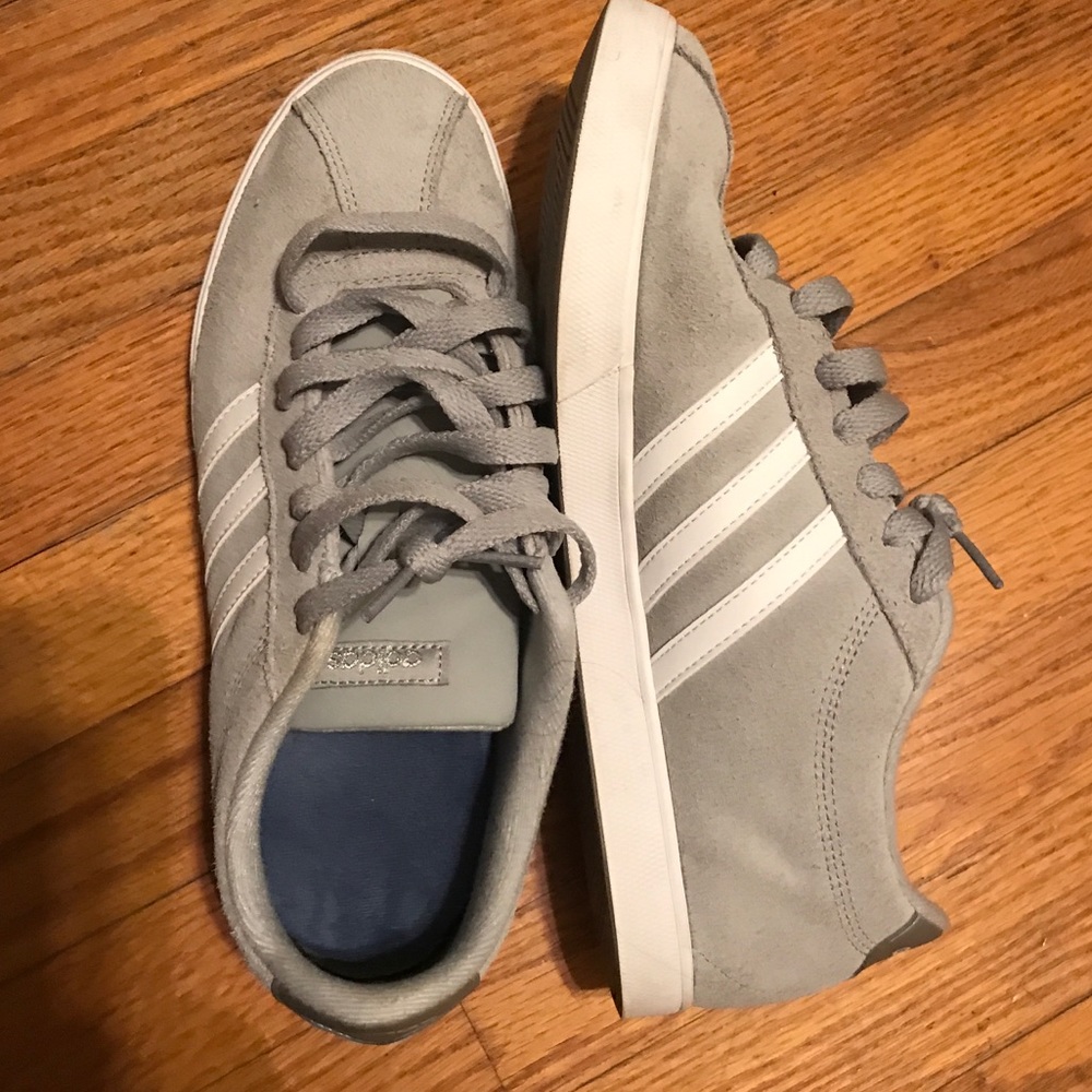 Adidas Neo Courtset Womens suede Sneakers 8.5